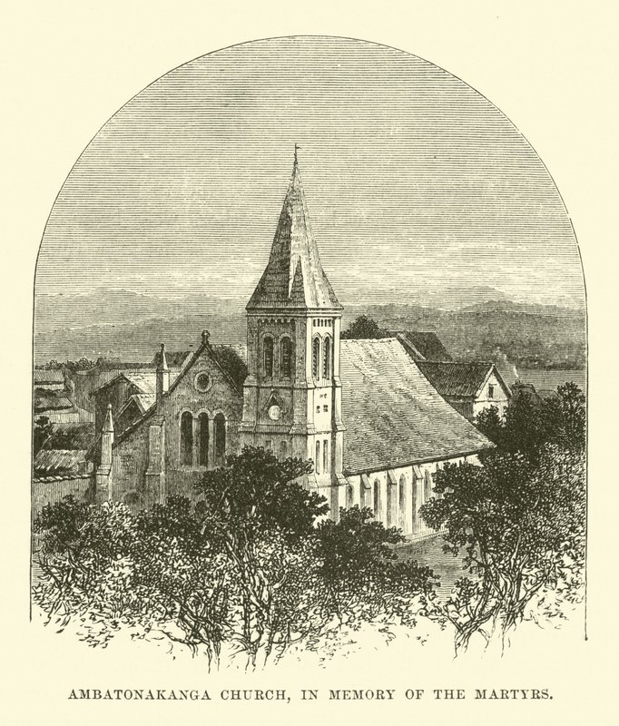 Ambatonakanga-Kirche, zum Gedenken an die Märtyrer von English School