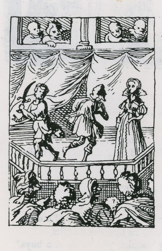 Ein frühes Theater von English School
