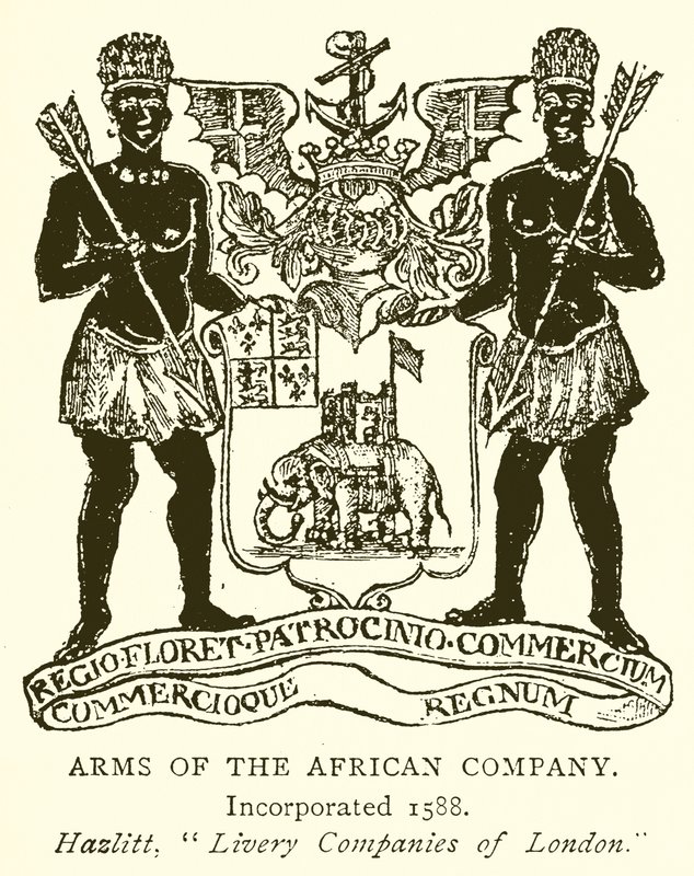 Wappen der Afrikanischen Gesellschaft von English School