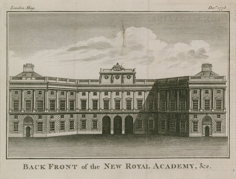 Rückseite der neuen Royal Academy von English School