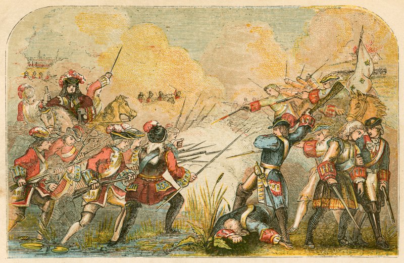 Schlacht von Blenheim von English School