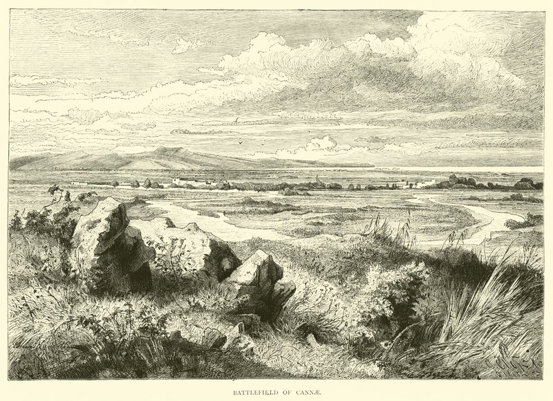 Schlachtfeld von Cannae von English School