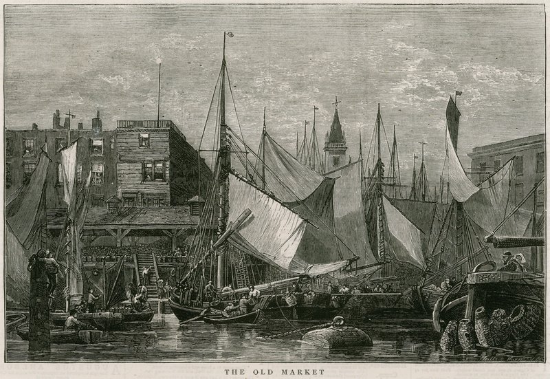 Billingsgate, der alte Markt von English School