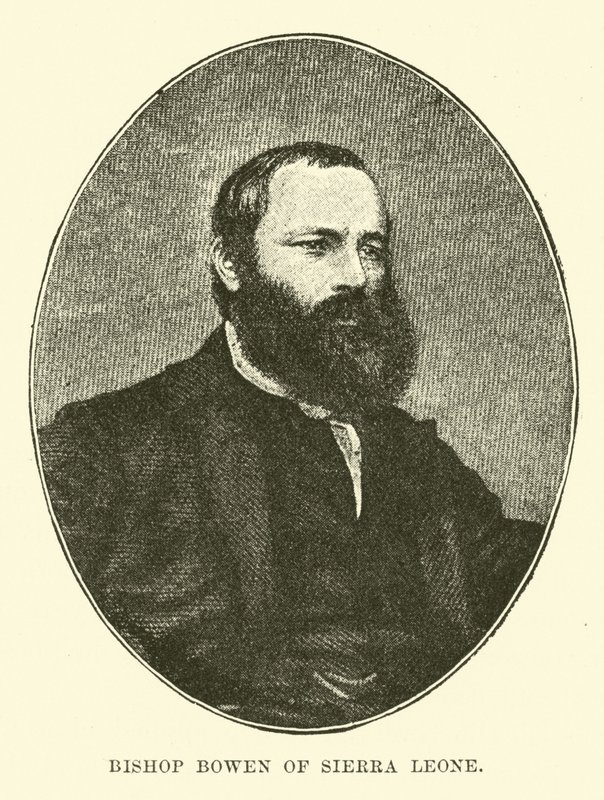 Bischof Bowen von Sierra Leone von English School