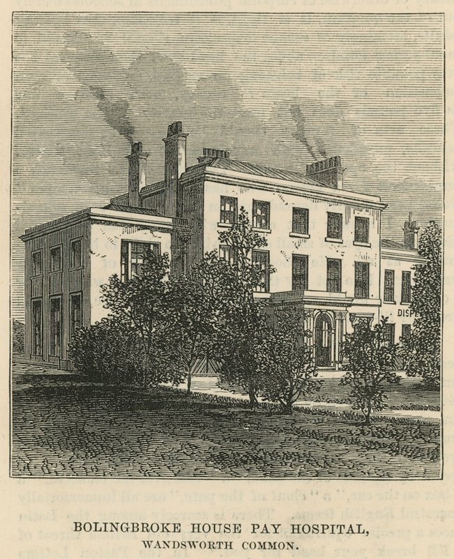Bolinbroke House Pay Hospital, Wandsworth Common, London von English School