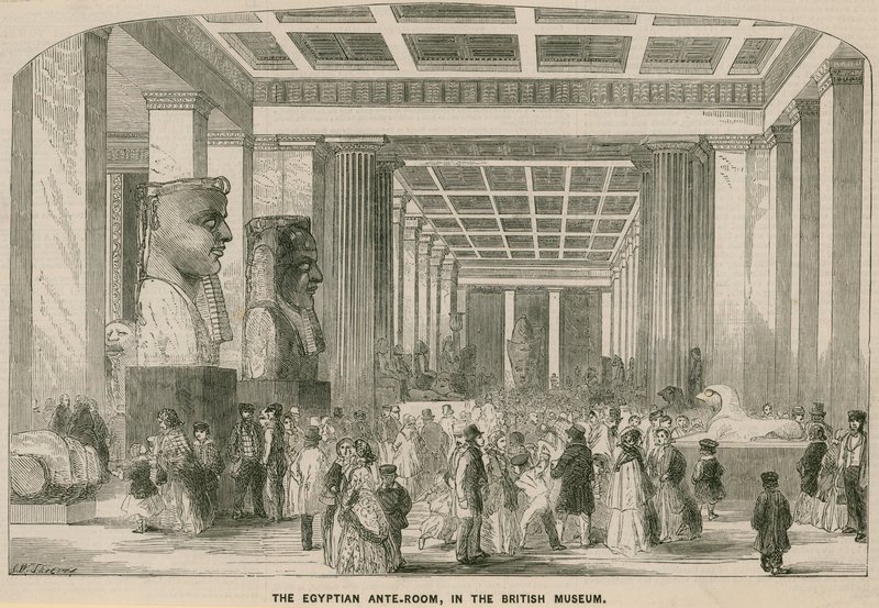 British Museum, ägyptischer Raum von English School