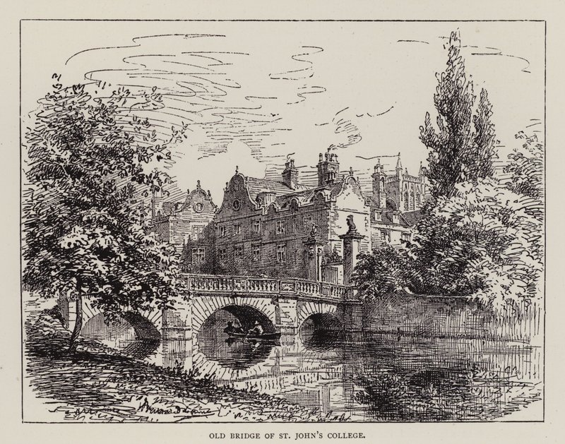 Cambridge: Alte Brücke des St John