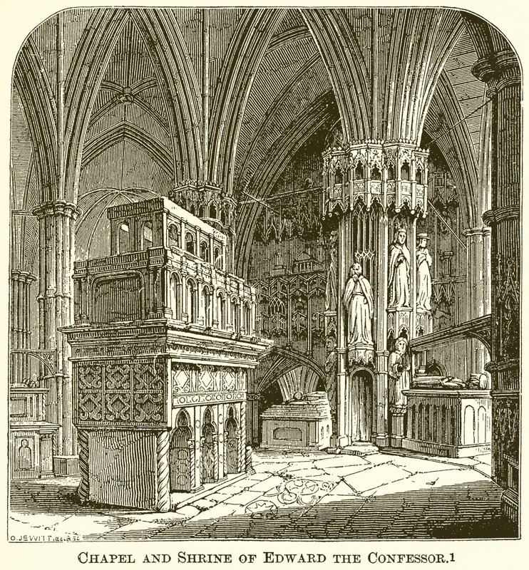 Kapelle und Schrein von Edward dem Bekenner von English School