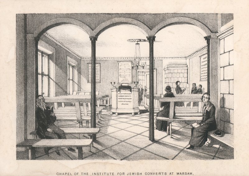Kapelle des Instituts für jüdische Konvertiten in Warschau von English School