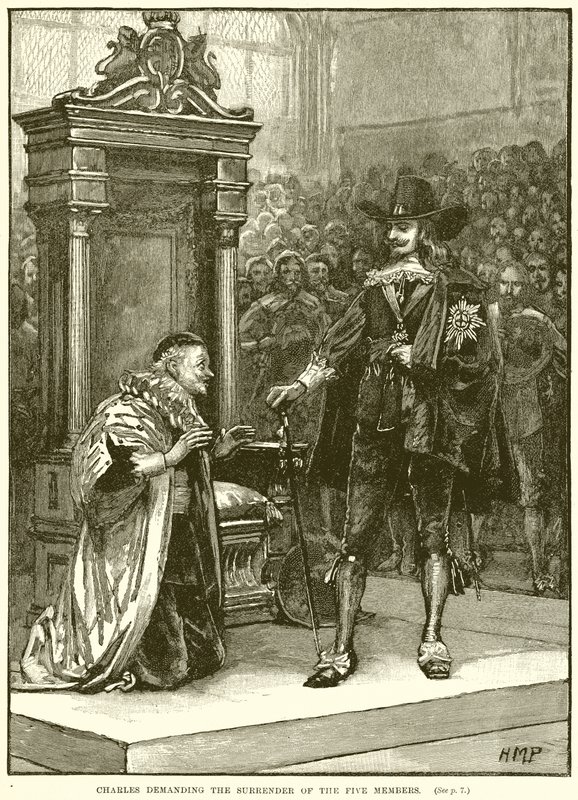 Karl fordert die Übergabe der fünf Mitglieder von English School