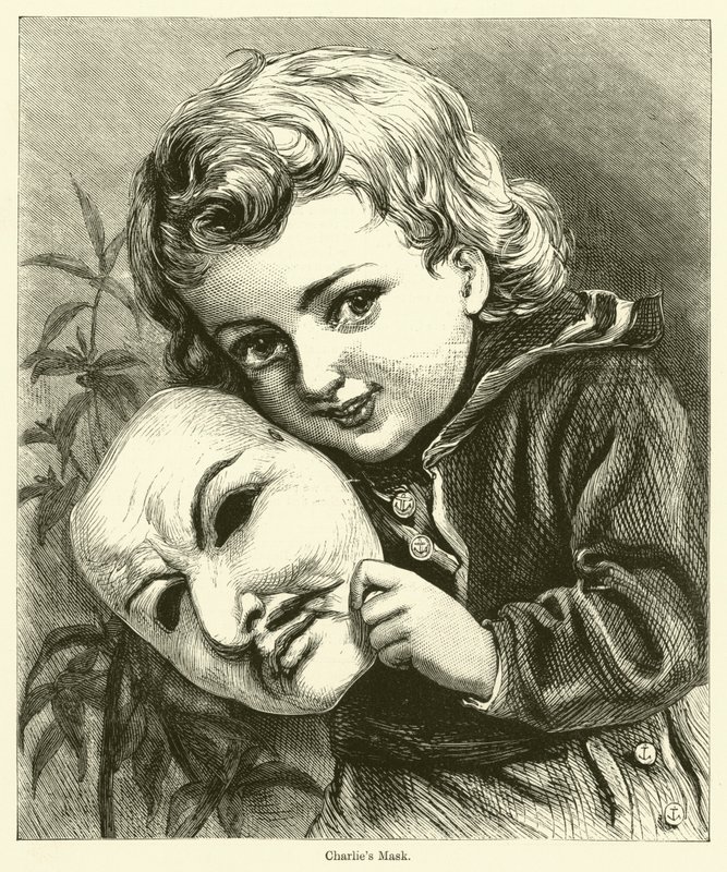 Charlies Maske von English School