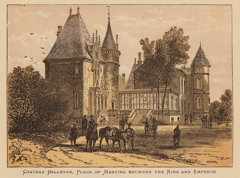 Schloss Bellevue, Treffpunkt zwischen dem König und dem Kaiser von English School