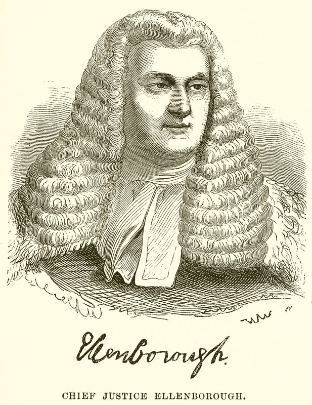 Oberster Richter Ellenborough von English School