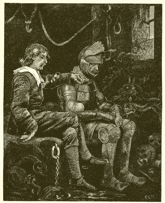 Christ und Hoffnungsvoll im Schloss des Riesen Verzweiflung von English School