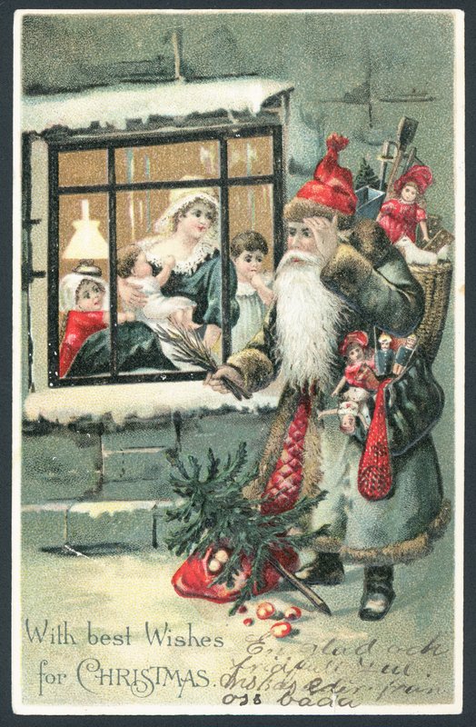 Weihnachtskarte von English School