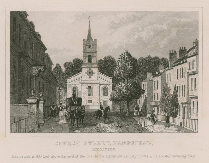 Church Street, Hampstead, Middlesex von English School