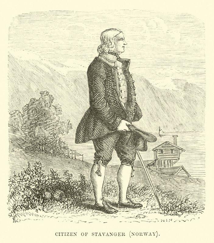 Bürger von Stavanger, Norwegen von English School