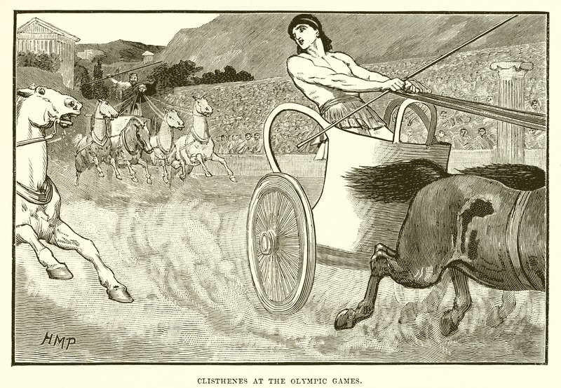 Kleisthenes bei den Olympischen Spielen von English School