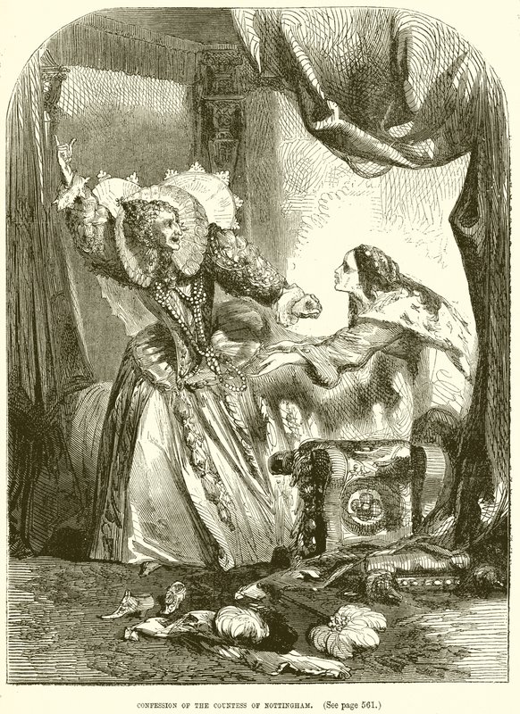 Geständnis der Gräfin von Nottingham von English School