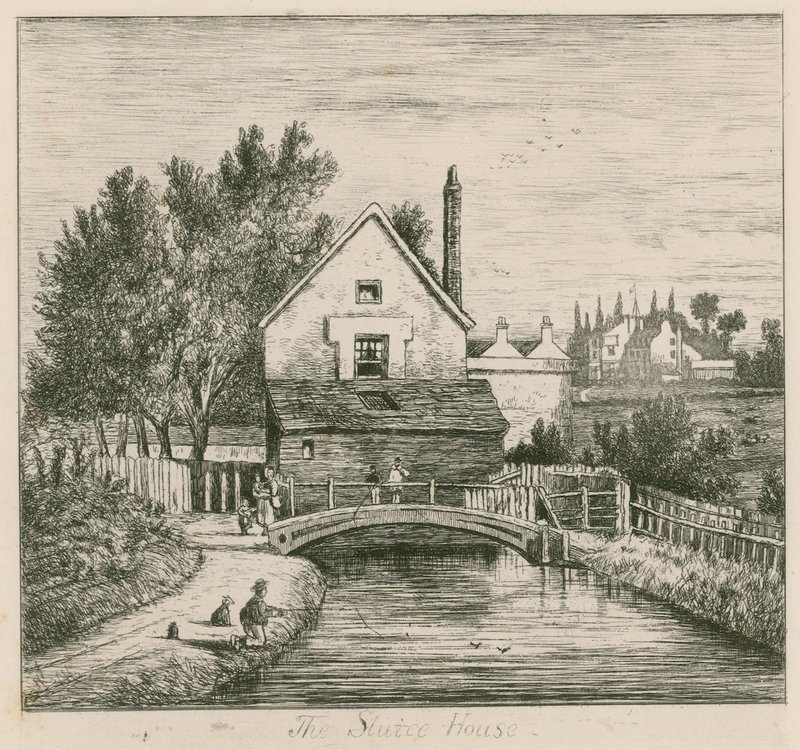 Kopenhagen Haus, London: das Schleusenhaus von English School