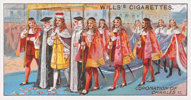 Krönung von Karl II. von English School
