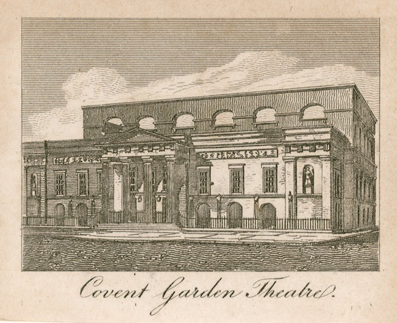 Covent Garden Theatre, London von English School