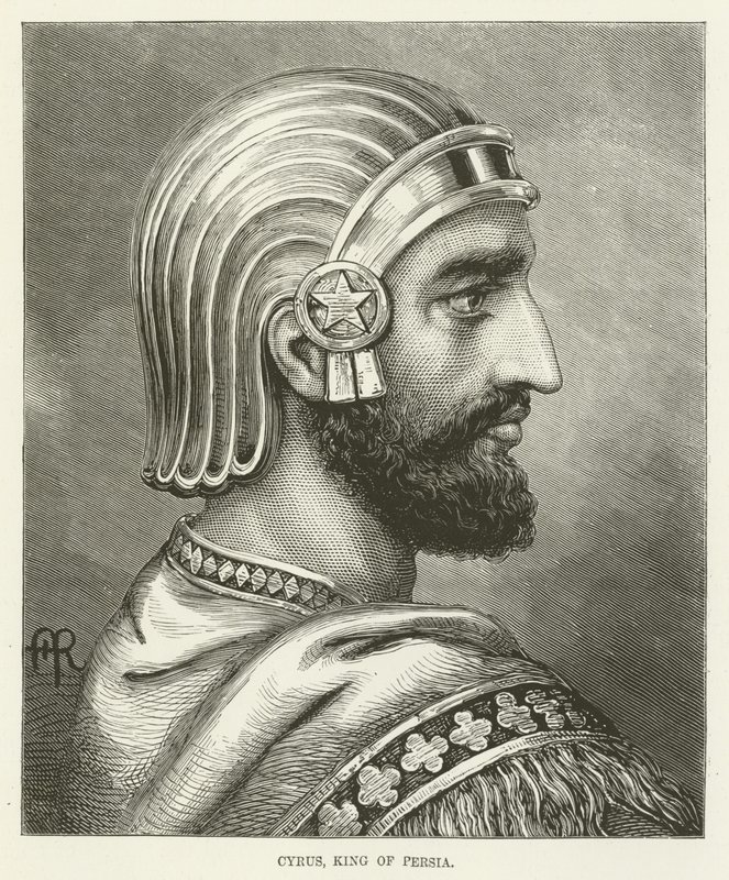 Kyros, König von Persien von English School