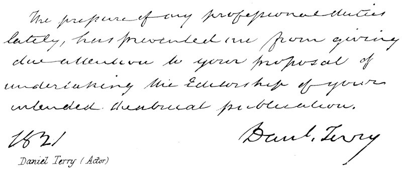 Daniel Terry (Schauspieler) von English School