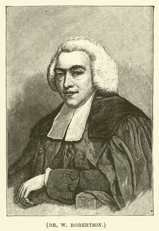Dr. W. Robertson (Gravur) von English School