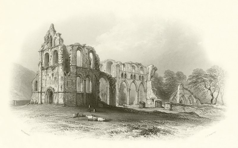 Abtei Dundrennan von English School