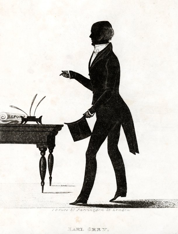 Earl Grey, britischer Whig-Politiker und Premierminister, der den Great Reform Act von 1832 einführte von English School