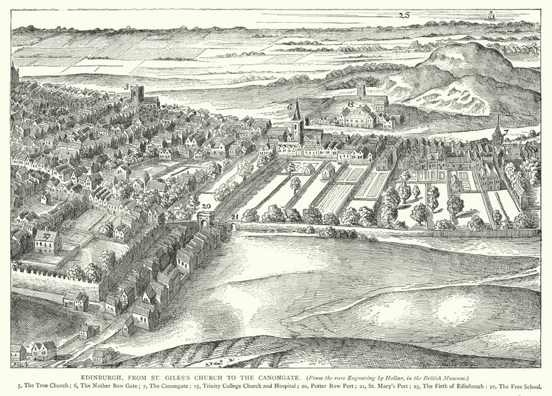 Edinburgh, von der St Giles