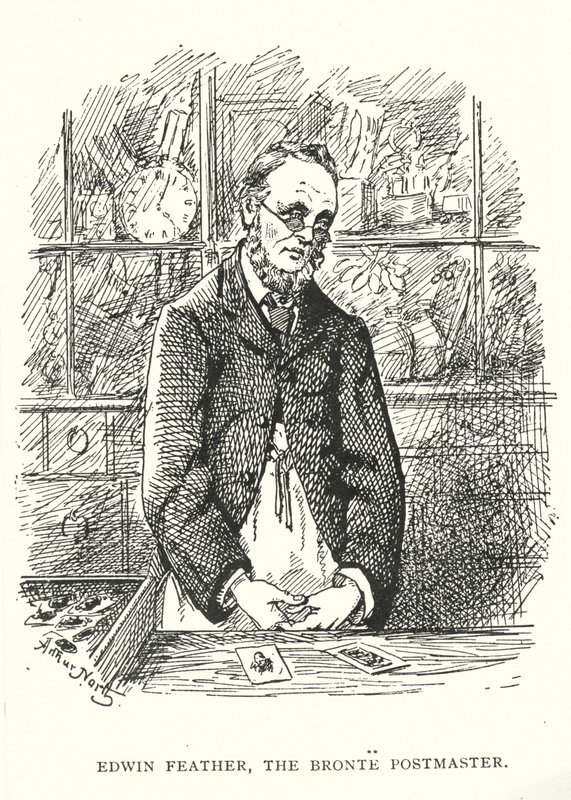 Edwin Feather, der Postmeister von Bronte von English School