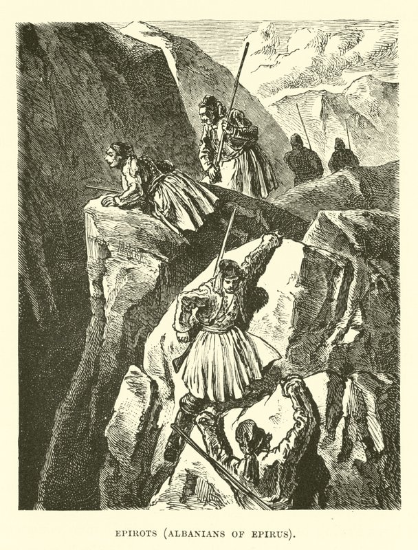 Epiroten, Albaner aus Epirus von English School
