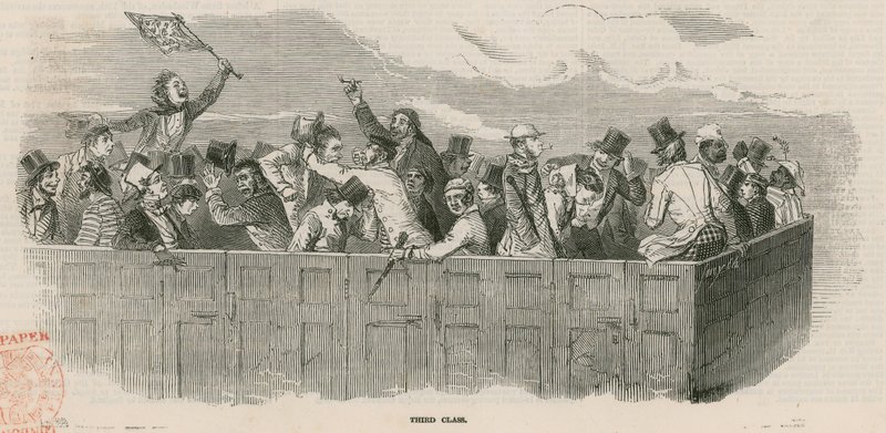 Epson-Rennen 1847: Die Eisenbahn - Dritte Klasse von English School