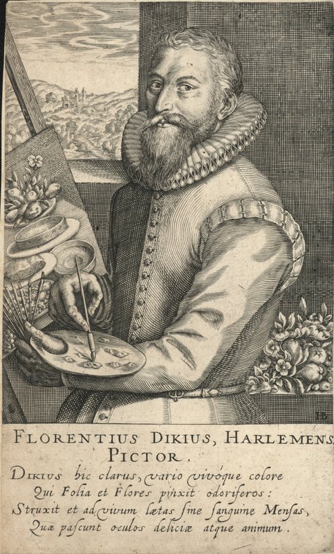 Floris Van Dijck, Maler aus Haarlem von English School