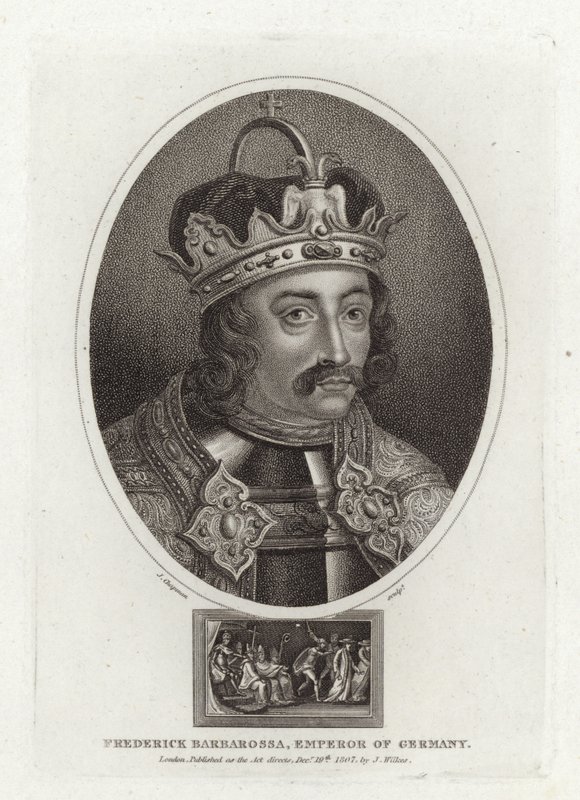 Friedrich Barbarossa, Kaiser von Deutschland von English School