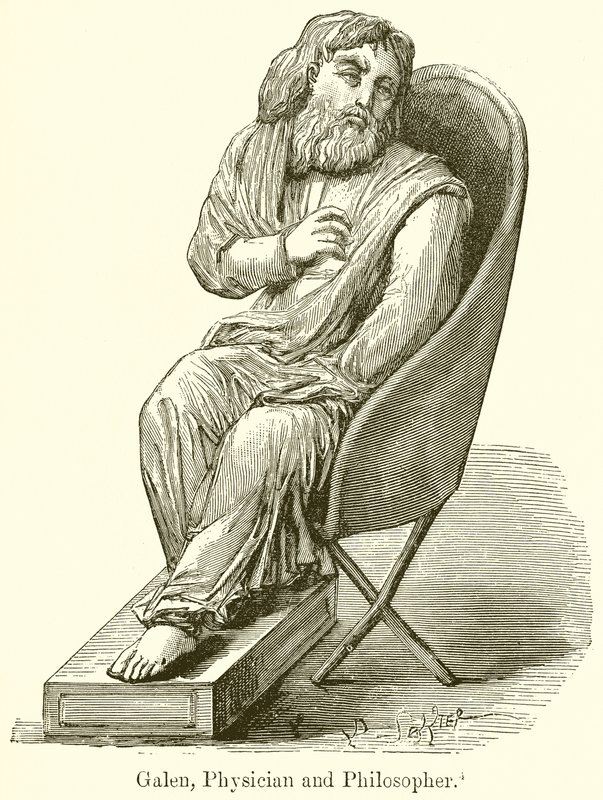 Galen, Arzt und Philosoph von English School