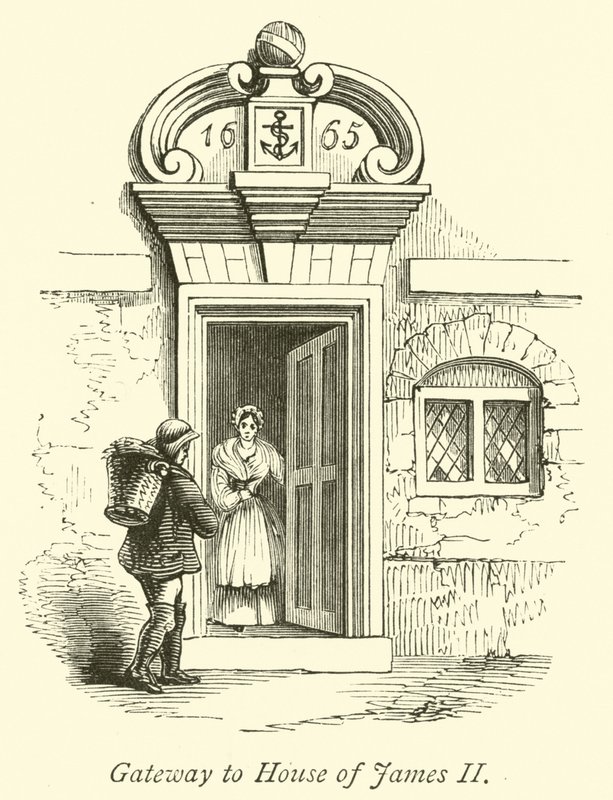 Tor zum Haus von James II von English School