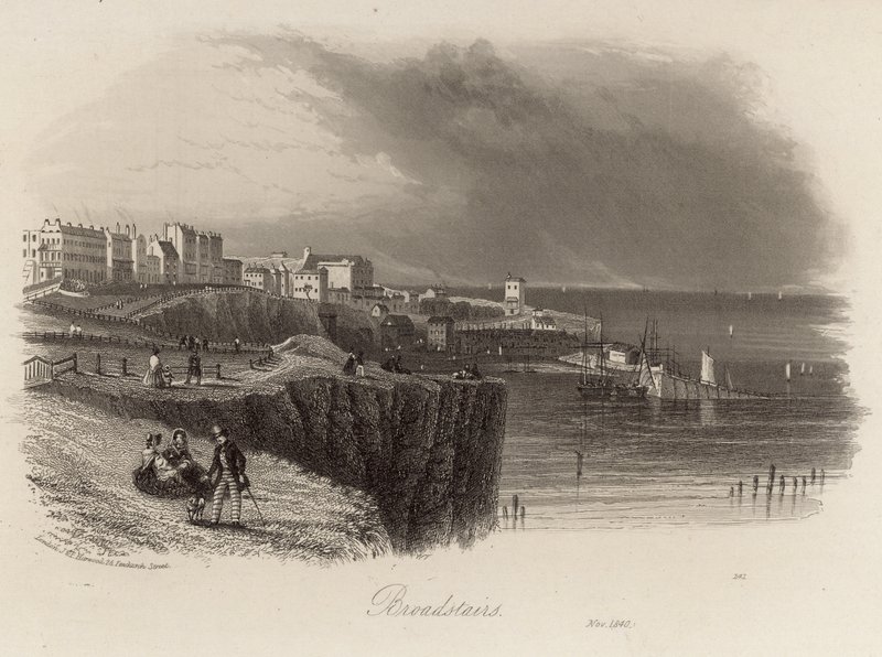 Gesamtansicht von Broadstairs von English School