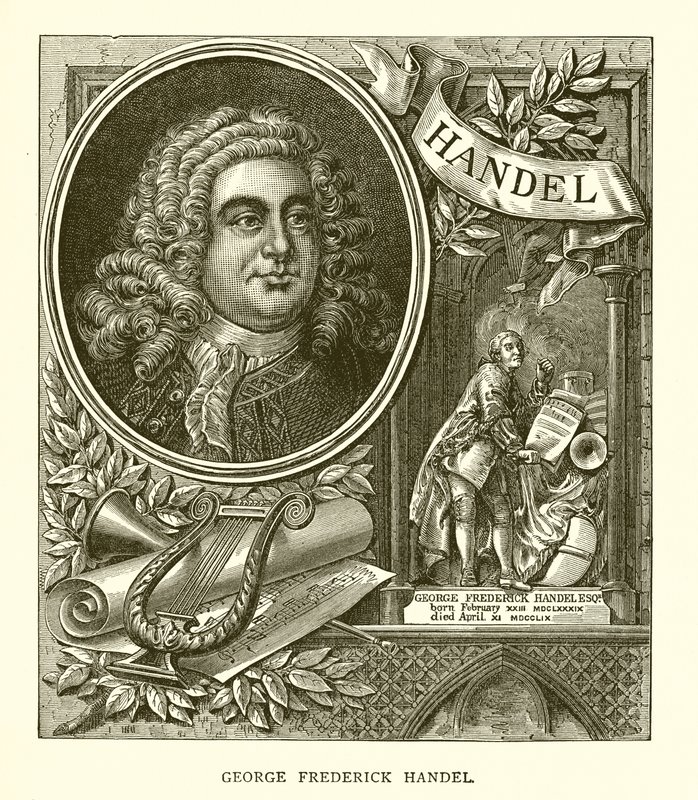 Georg Friedrich Händel von English School