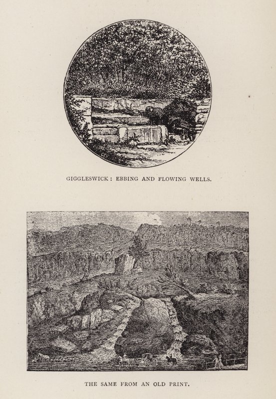 Giggleswick, Ebbing und fließende Brunnen von English School
