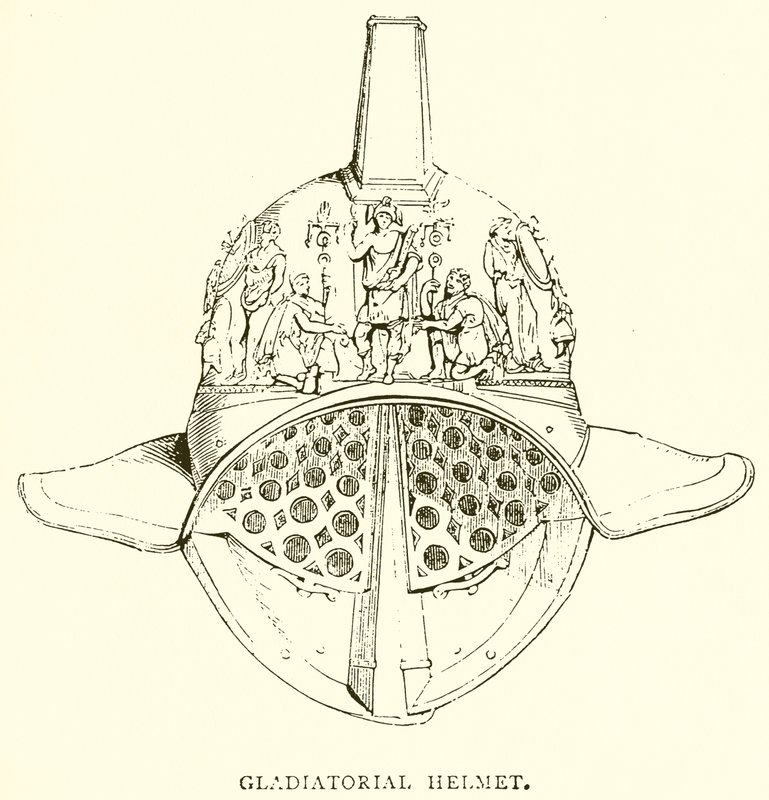 Gladiatorenhelm von English School