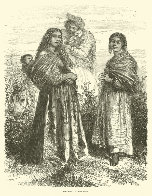 Zigeuner aus Böhmen von English School