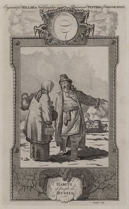 Gewohnheiten der Menschen in Russland von English School