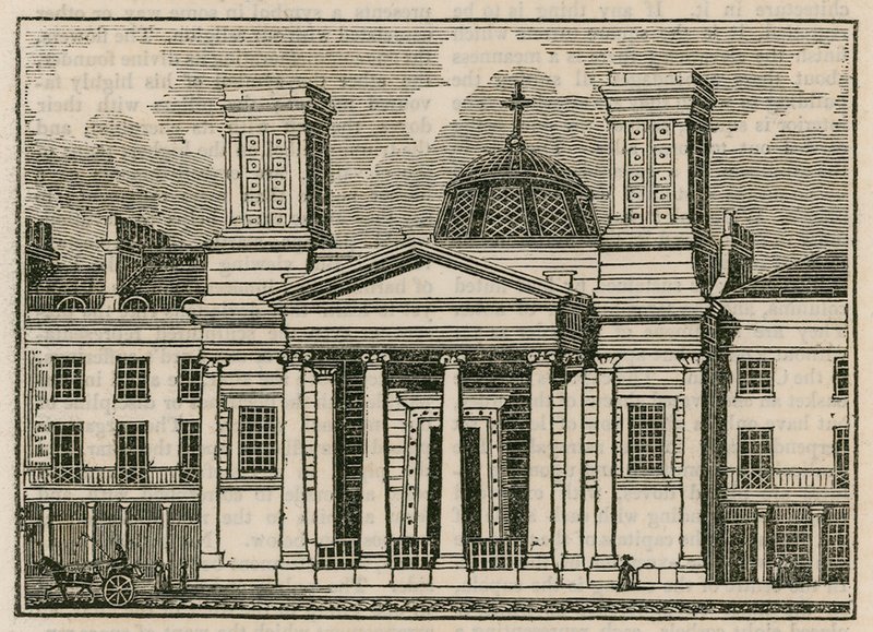 Hannover Kapelle, Regent Street, London von English School
