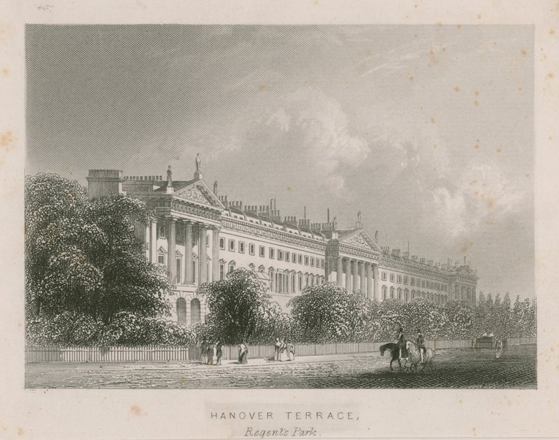 Hannover Terrasse, Regents Park, London von English School