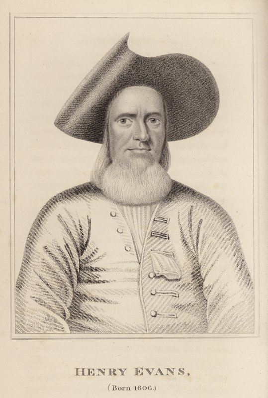 Henry Evans, Geboren 1606 von English School