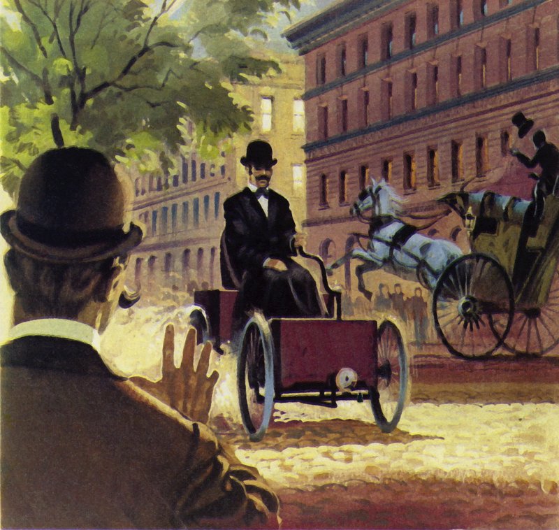Henry Ford baute 1892 sein erstes handgefertigtes Auto von English School
