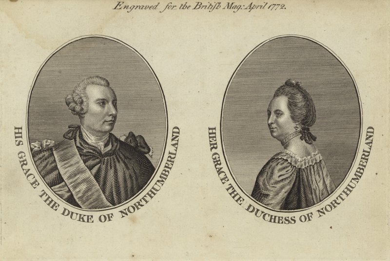 Seine Gnaden der Herzog von Northumberland und Ihre Gnaden die Herzogin von Northumberland von English School